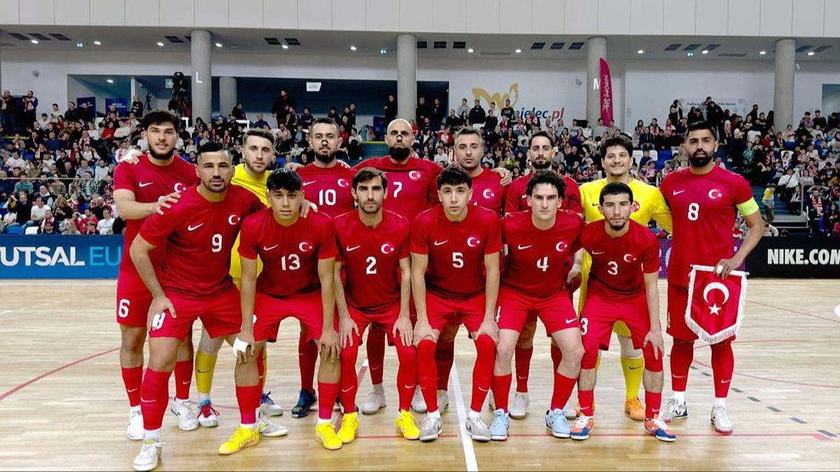A Milli Futsal Takm'nn eleme turundaki rakipleri belli oldu