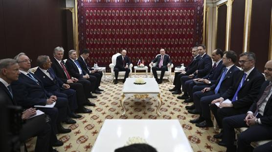 Akabat'ta Erdoan-Putin zirvesi! Kremlin: Trkiye ile 3. lkelerin basksnn stesinden geliyoruz