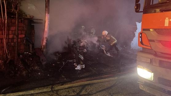 Bursa'da yangn panii: 1 yaral