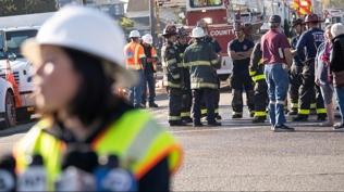 California'da iddetli patlama: ok sayda yaral var