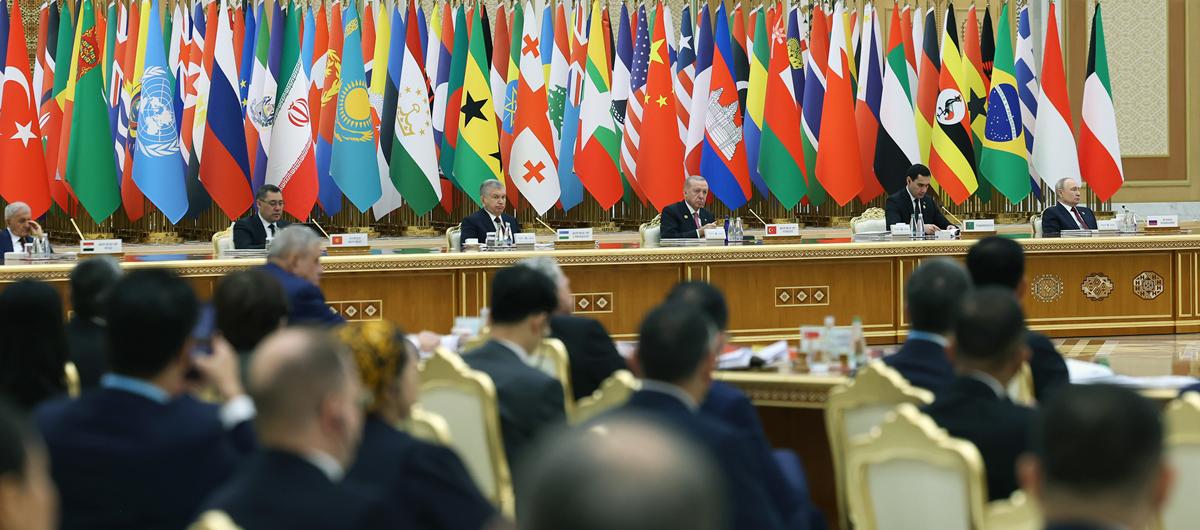 Cumhurbakan Erdoan Akabat'ta: Bar iin elimizi tan altna koymalyz