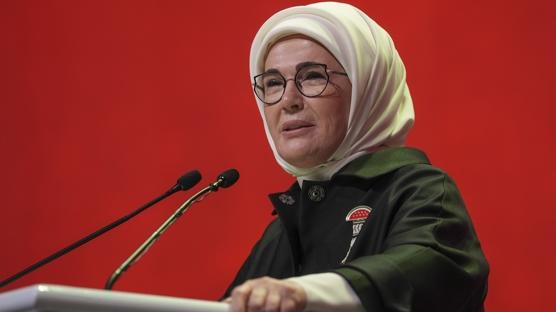 Emine Erdoan, Sierra Leone'deki kadn ve kz ocuklarna ilikin programa video mesaj gnderdi