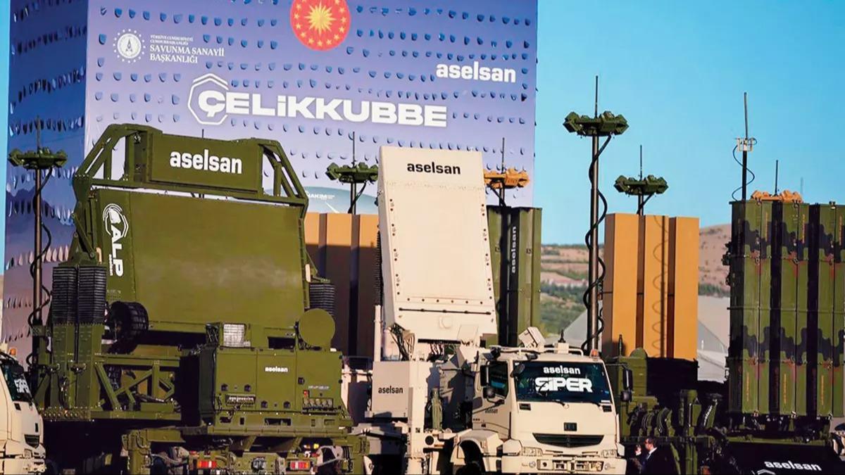 Kapasite iki katna karlacak! elik Kubbe'ye 100 yeni sistem