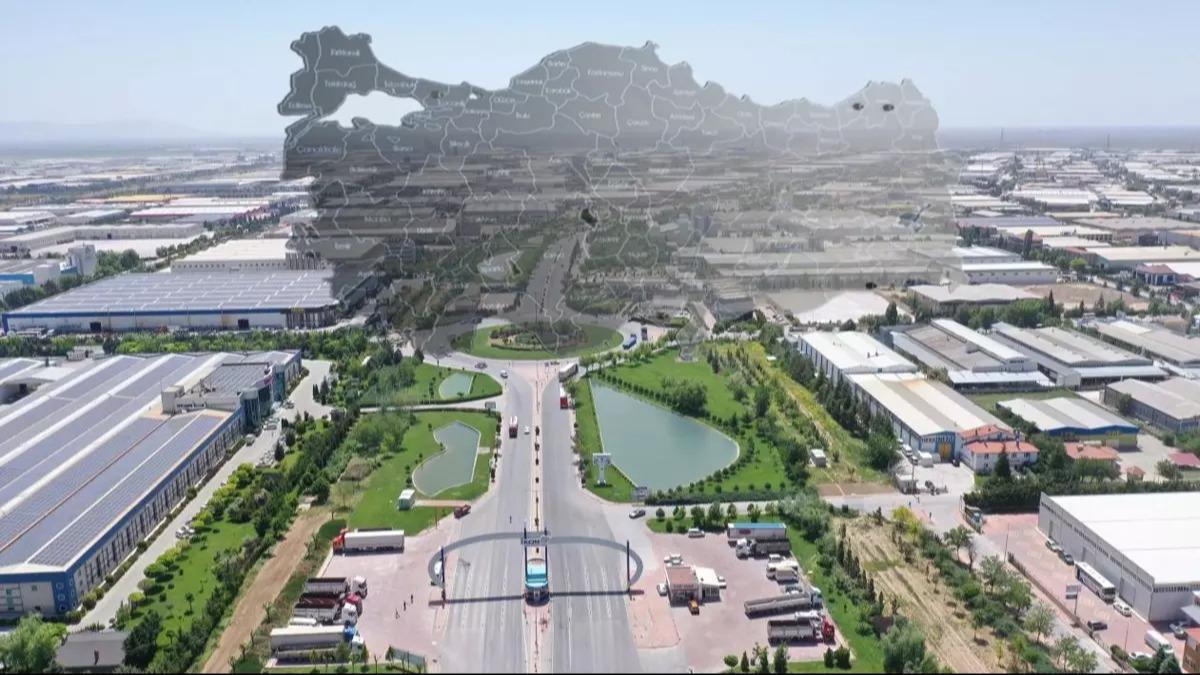 Mega endstriyel blgeler ina edilecek! 13 ilde 16 yeni yatrm alan belirlendi