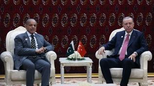 Başkan Erdoğan, Şerif ile görüştü