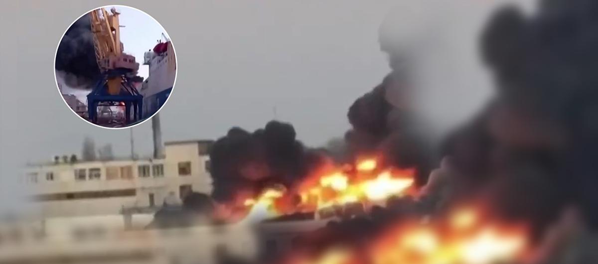 Ukrayna'da Trk gemisine saldr... Dilerinden ilk aklama