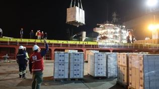 Gazze yardımını Türkiye ulaştırdı