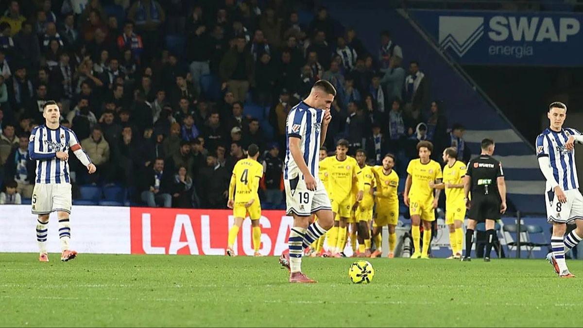 Girona, Real Sociedad' deplasmanda devirdi