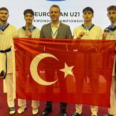 Milli tekvandocular, 4 madalya kazand