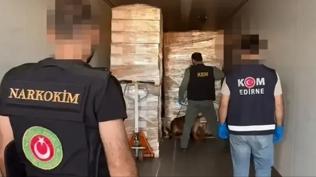 Cenaze aracıyla uyuşturucu sevkiyatı! İki şüpheli gözaltında