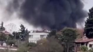 Sarıyer'de yangın! Ekipler olay yerine sevk edildi