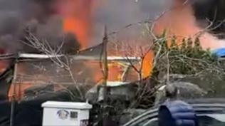 Sarıyer'de yangın! Ekipler olay yerine sevk edildi