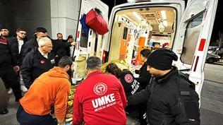 Tırmandıkları dağda mahsur kalan 2 genç helikopterle kurtarıldı