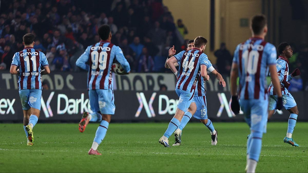 Trabzonspor'dan ma sonu paylam! ''Savamaya devam edeceiz''