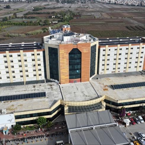 Yreir Devlet Hastanesi GES projesiyle enerji giderlerinde yaklak yzde 25 tasarruf salyor