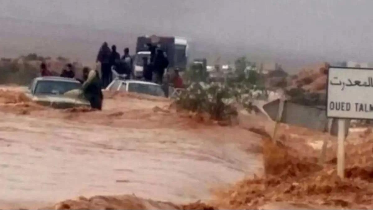 Fas'ta sel ve f�rt�na felaketi: Can kayb� 21'e y�kseldi