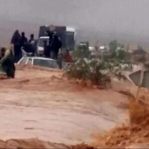 Fas'ta sel ve f�rt�na felaketi: Can kayb� 21'e y�kseldi