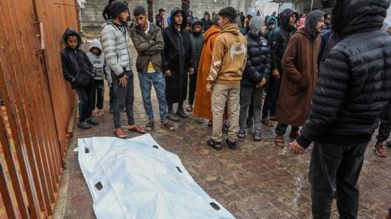 srail'in Gazze'ye saldrlarnda can kayb 70 bin 665'e ykseldi