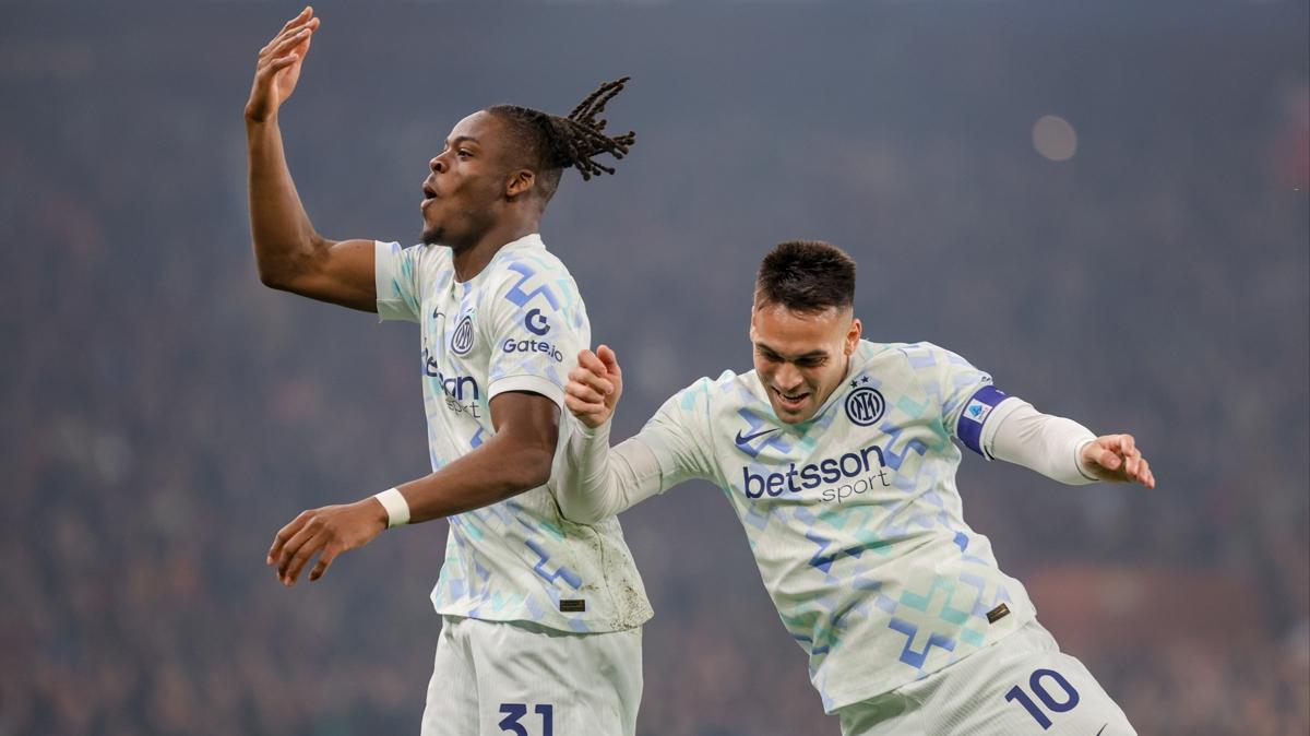 talya'da zirvenin yeni sahibi Inter! te Avrupa'da haftann grnm