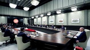 Kabine Toplantısı Cumhurbaşkanı Erdoğan başkanlığında başladı