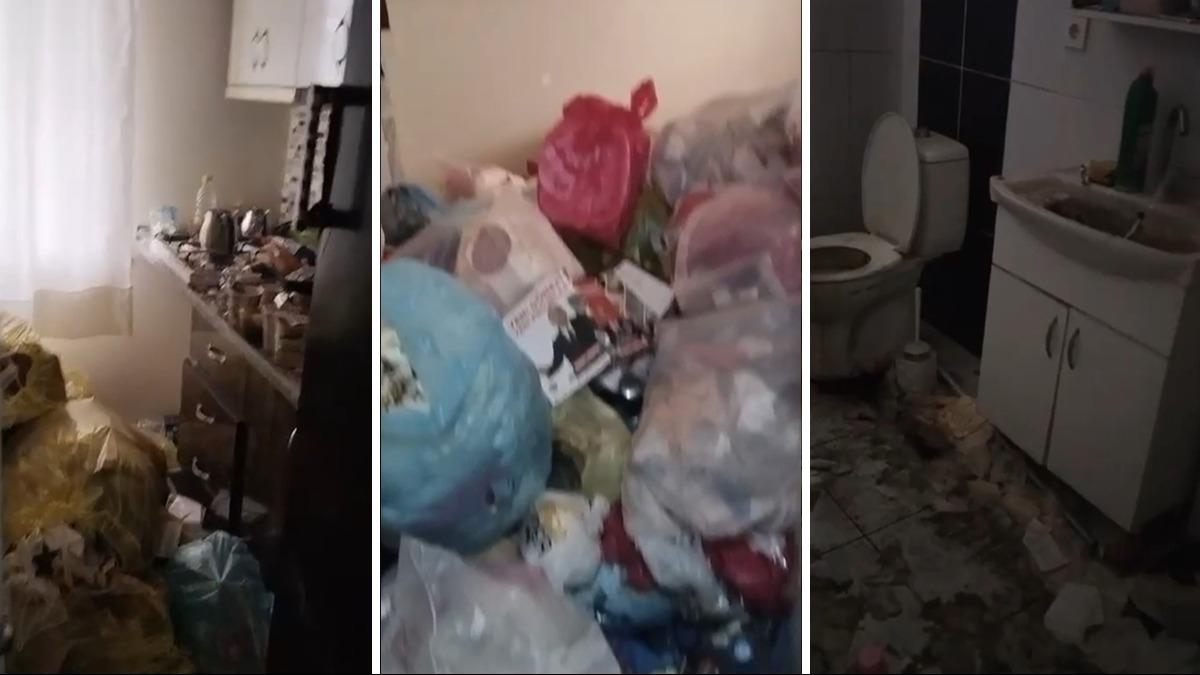 Kiraya verdiği dairesine çilingirle girdi: Gördükleri karşısında şoka uğradı