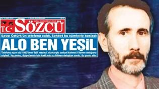 Sözcü'nün 'Yeşil'i trol çıktı