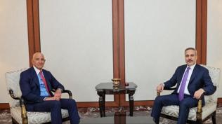 Bakan Fidan ABD'li elçi Barrack'ı kabul etti