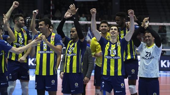Fenerbah�e, Akku� Belediyespor'a set vermedi