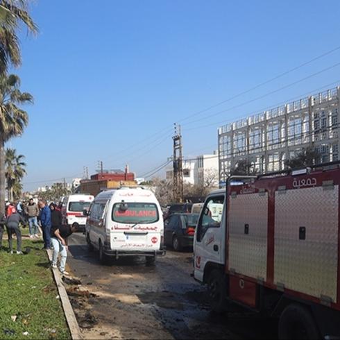 L�bnan'da bir ara� �srail'e ait �HA taraf�ndan hedef al�nd�