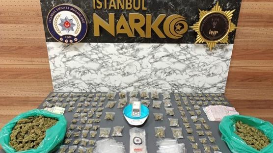 Polisi görünce camdan attılar! İstanbul'da uyuşturucu operasyonu