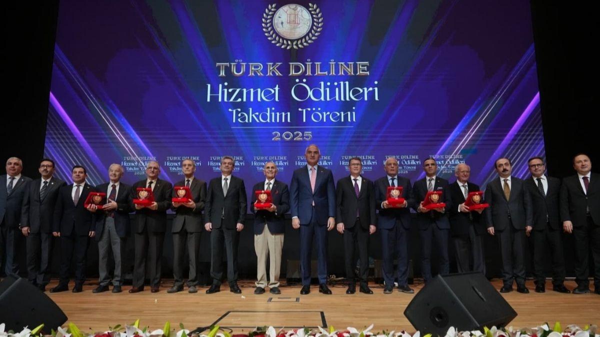 T�rk Diline Hizmet �d�lleri sahiplerini buldu! UNESCO karar� sonras� diplomatik ba�ar� vurgusu