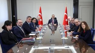 Bakan Fidan, SETA Vakf� Washington Ofisi yetkililerini kabul etti