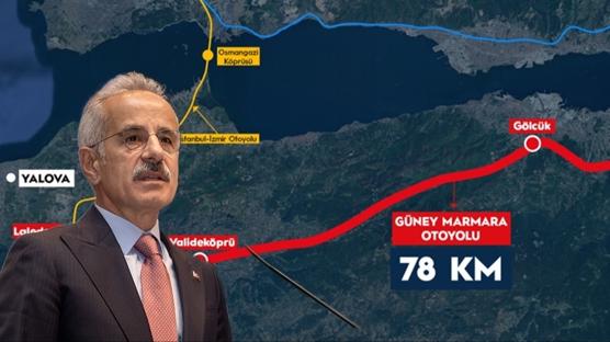 G�ney Marmara Otoyolu, 60 milyar dolarl�k ekonomiyi birle�tirecek