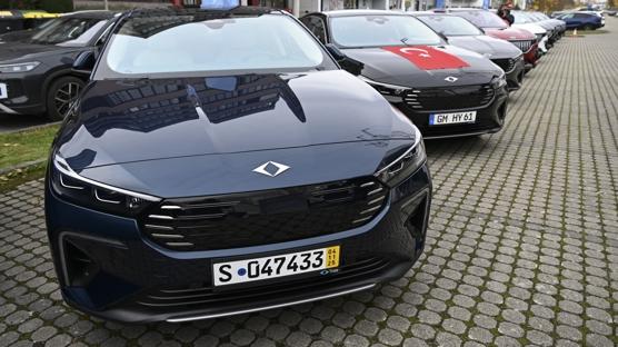 Hamburg yollar�nda Togg r�zgar�