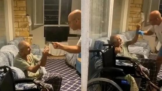 Huzurevinde deh�ete d���ren g�r�nt�