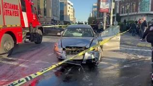 Şişli'de feci kaza