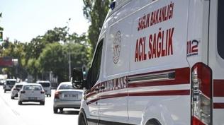 �i�li'de feci kaza: Yayalar�n aras�na dald�