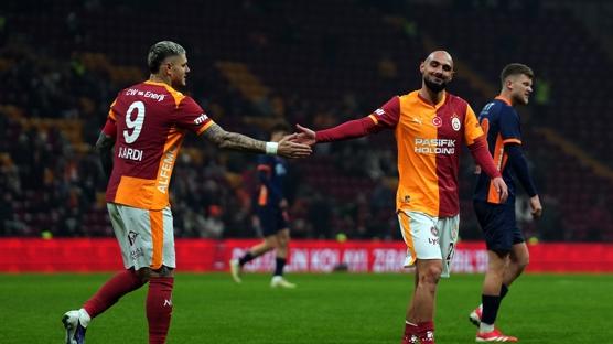 Galatasaray kupada Ba�ak�ehir'i ilk kez yendi