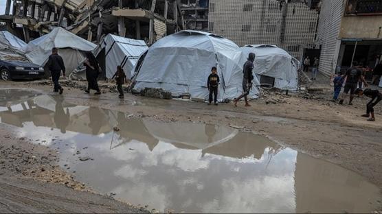 Gazze'de soğuk hava can alıyor: Baskı çağrısıyla ablukaya sert tepki