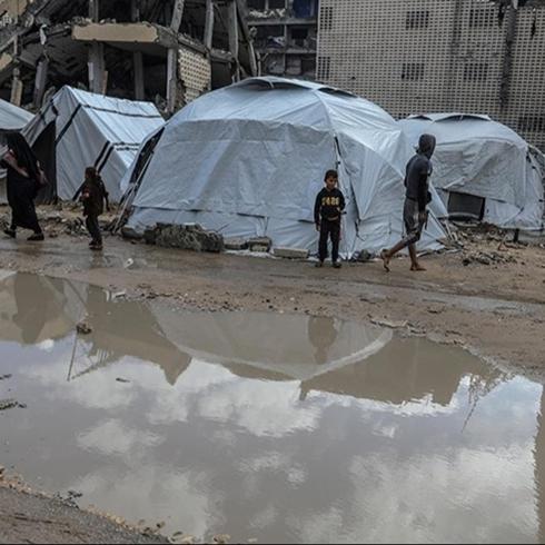 Gazze'de soğuk hava can alıyor: Baskı çağrısıyla ablukaya sert tepki