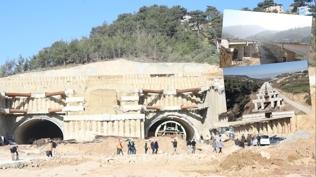 İskenderun-Topboğazı Otoyolu'nda tünelin ucu göründü