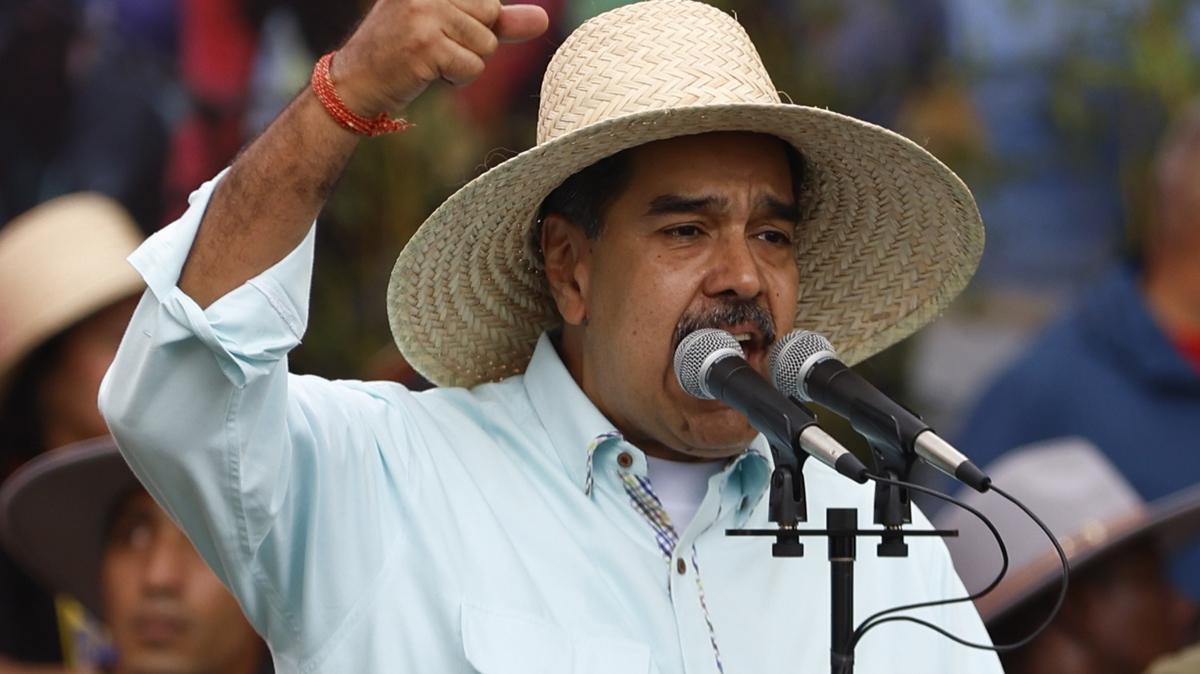 Maduro'dan Trump'a tepki: Gerçek niyet ortaya çıktı