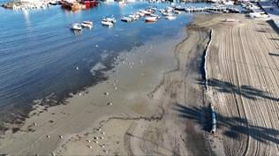 Marmaraere�lisi'nde deniz 20 metre �ekildi