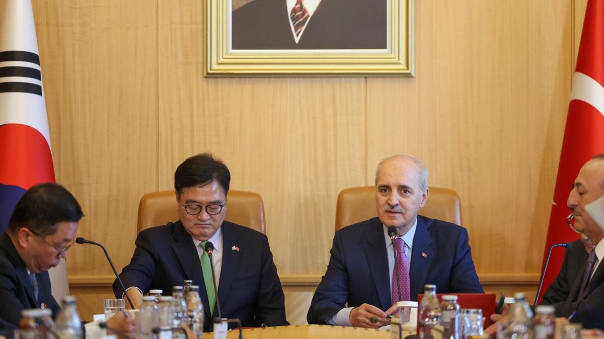 TBMM Ba�kan� Kurtulmu�: G�ney Kore, Asya'daki en �nemli m�ttefiklerimizden birisidir