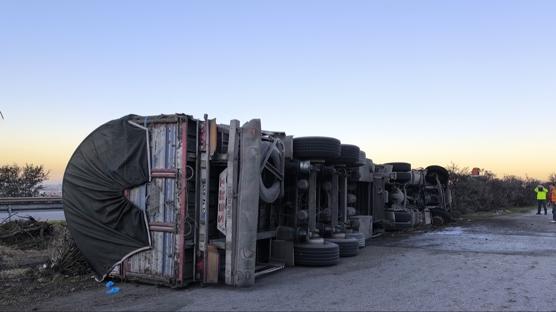 T�r kazas�nda can pazar�: 2 ki�i �ld�, yola sa��lan hayvanlar kazalara yol a�t�