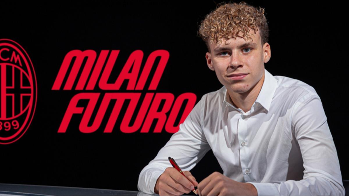 Zlatan Ibrahimovic'in o�lu Vincent, Milan ile imzalad�