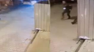 'Dur' ihtar�na uymad�, bek�iye �arp�p ka�t�