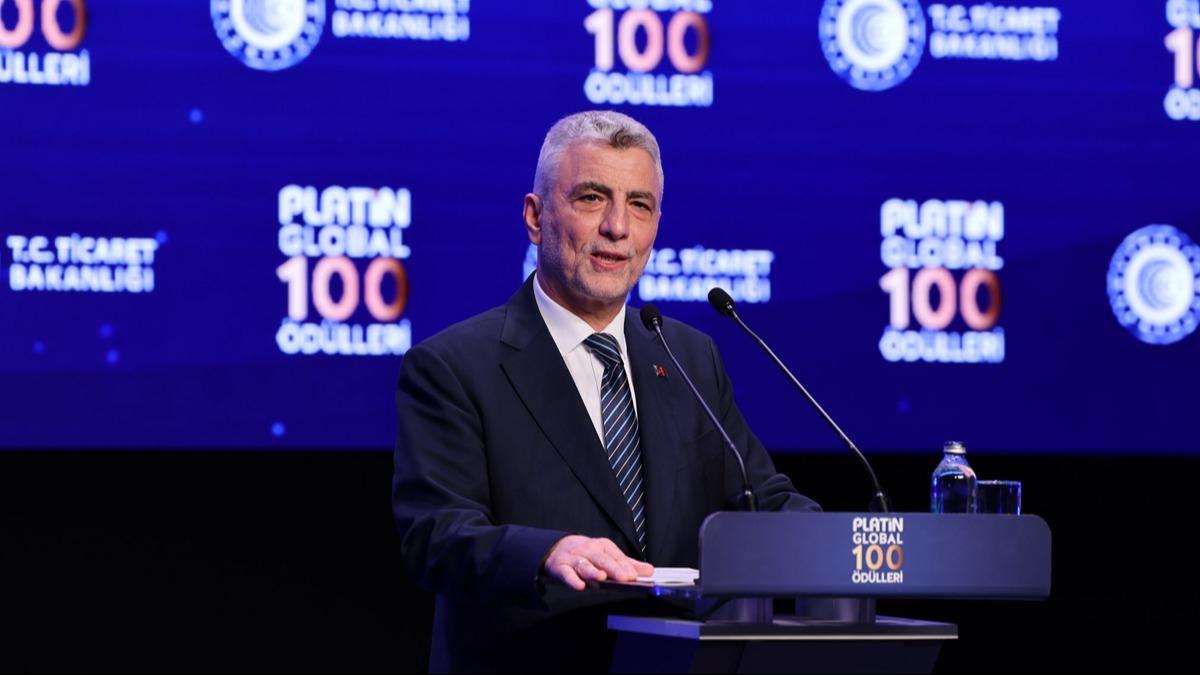 Platin Global 100 sahnesinde ekonomi tablosu� Bakan Bolat: 1,5 trilyon dolar� a�t�