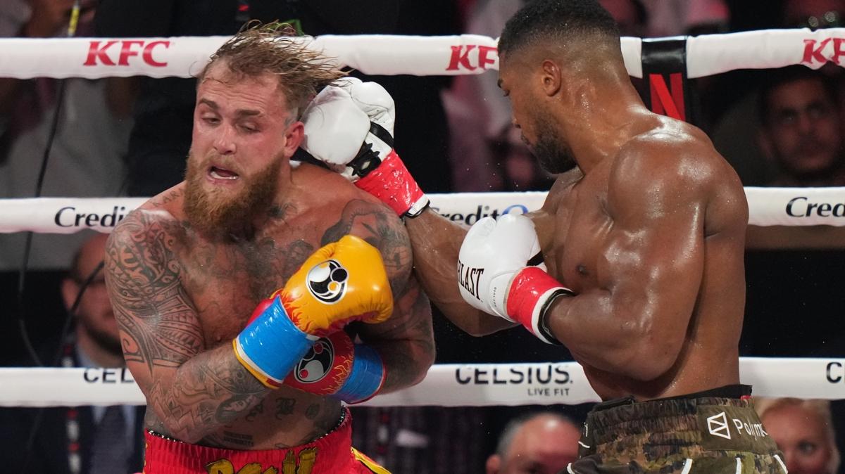 Anthony Joshua, Jake Paul'u 6. rauntta nakavt etti
