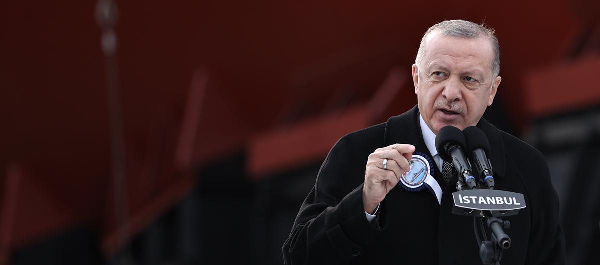 #CANLI T�rk donanmas�n�n gurur g�n�... Ba�kan Erdo�an: Havada, karada ve denizde destan yaz�yoruz